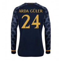 Real Madrid Arda Guler #24 Gostujuci Dres 2023-24 Dugi Rukav